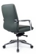 Кресло для персонала Riva Design Pablo-M B2216-1 зелёная кожа - 4