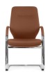 Конференц-кресло Riva Design Alonzo-CF C1711 светло-коричневая кожа - 1