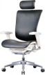 Кресло для руководителя Expert SPRING натуральная кожа, пластик белый SPL01-G-BK-L - 1