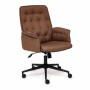 Кресло для персонала TetChair Madrid коричневая ткань